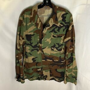 Lion Apparel Military Utility Tactical Camo Medium large Dark Green OCP Vintage